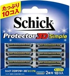 Chic Protector 3D Simple Replacement Blades (10 Pieces) 2 Of Razor. Fixed Price $48.55.