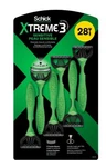 Schick XTREME3 Sensitive Skin Disposable Razors, 28-COUNT. Fixed Price $17.95.