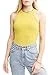 Bandier X Wsly Rivington Ribbed Tank, Ochre, Small Yellow. Fixed Price $24.99.