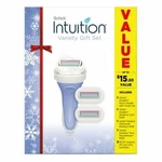 Schick Intuition Women's Set 4-BLADE Razor Handle & 3 Refills. Fixed Price $29.99.