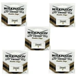 5PK Wilkinson Sword "double Edge" Razor Blades (total 25PC) *free Shipping*. Fixed Price $14.99.