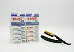 1000 Lord Platinum Saloon Single Edge Razor Blades+ Lotus Black Matt Metal. Fixed Price $35.99.