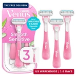Sensitive Women's Disposable Razors - Single Package Of 3. Fixed Price $23.86.