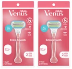 Venus Extra Smooth 5-BLADE-1 Refill Each-pack Of =2 Razors 4 Cartridge. Fixed Price $25.33.