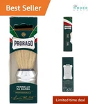 Professional Shaving Brush Men Italian History 2X1.7X6.3IN Grooming Tool. Fixed Price $31.97.