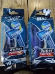 10 Pack Twin Blades Razors Super Comfort Disposable Shavers Lot X2PKS Ultra Max. Fixed Price $6.99.