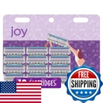 Joy Women's Razor Blade Refills 12-PACK, Purple Lubrastrip, Skin Irritation Help. Fixed Price $44.17.