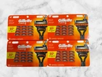 For 4 Gillette Fusion 5 Razor Blades 12 Cartridges Sealed Genuine New Shipping. Fixed Price $72.00.