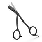 Bezox Eyebrow Scissors With Comb - Stainless Steel Trimmer For Black. Fixed Price $19.90.