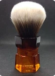 Yaqi 26MM Moka Express Resin Mew Brown Synthetic Hair Shaving Brush R1737-26. Fixed Price $34.99.