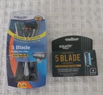 Equate 5-BLADE Razor 4 Pk Cartridges & The Ultimate Handle + 2. Fixed Price $30.00.