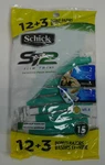 Schick Slim Twin Disposable Razors For Men With Vitamin Lubrication 12 Count. Fixed Price $13.99.
