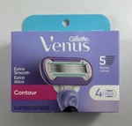 Gillette Venus Swirl & Platinum Deluxe Smooth 4 Cartridges Blades Refills. Fixed Price $8.39.