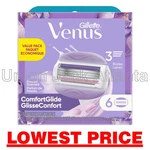 Gillette Venus Comfortglide Freesia (6 Cartridges) - Lowest Price. Fixed Price $19.98.