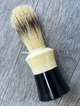 Vintage Ever-ready Sterilized Shaving Brush 100T Ivory/ Black Handle Made Usa. Fixed Price $17.90.