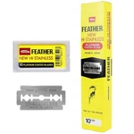 200 Feather New Hi-stainless Platinum Coated Double Edge Safety Razor Blades. Fixed Price $56.90.
