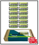 Dorco Pace 6 Pro - Six Blade Razor System With Trimmer 12 Pack Refill (no Hand. Fixed Price $38.00.