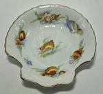 Ben Rickert Sea Shells Soap Dish Bowl Scallop Edge Gold Trim Fine China - Japan. Fixed Price $8.05.