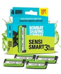 Bombay Sensi Smart 3 Razor Blades Pack Of 4 Cartridges Smooth Shave Men. Fixed Price $17.84.