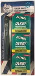 Shaving Factory Straight Edge Razor W/300 Derby Single Blades Fast. Fixed Price $17.99.