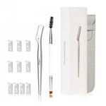 Luottscare Stainless Steel Eyebrow - Face Razors With Travel S, Sliver. Fixed Price $17.06.