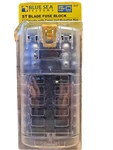 Blue Sea Systems 5026 Blade Fuse Block 12 Circuit With Ground And Cover. Fixed Price $28.00.