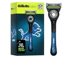 Gillette Labs Men's Special Nfl Lions Edition Shaving Razor With 4 Refills. Fixed Price $26.00.