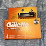Gillette FUSION5 Razor Blade Cartridges 4 Pack Stainless Steel For Proglide. Fixed Price $6.99.