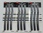 Lot Of Three Walgreens Facial Hair Razors (3 Count Ea X3 / 9 Total). Fixed Price $16.16.