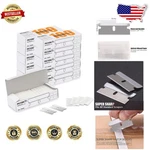 Pro Grade 1000PC Single Edge Razor Blades - Industrial, Glass, Paint Removal. Fixed Price $86.02.
