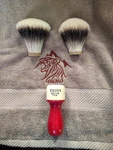 Restored C'mon Deluxe 77-4 Shave Brush With Choice Of 25MM Hand Tied Badger Knot. Fixed Price $200.00.