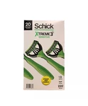 Schick Xtreme SENSITIVE,3-BLADE Disposable 20 Razors. Fixed Price $46.00.