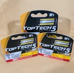 3PK Toptech Ultra 5 Razors 4 Replaceable Cartridges Blade For Gillette Fusion. Fixed Price $24.99.