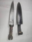 15"CUSTOM Handmade Damascus Steel Roman Gladius Short Sword Dagger Knife Replica. Fixed Price $80.00.