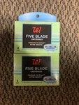 Walgreens Five Blade, Compare Venus Extra Smooth, 8 Count Total Lot Of 2. Fixed Price $14.95.