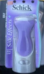 Vintage 1999 Schick Silk Effects Razor With 2 Cartridges New Old Stock Unopened. Fixed Price $24.99.