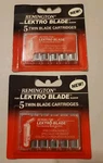 Vintage Remington Lektro Blade Twin Cartridges Refill Of 5 (2 Packs). Fixed Price $27.99.