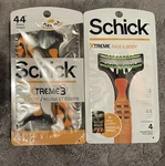 2 Schick Xtreme 3-BLADE Sport Disposable Razors 4 Ct Flexible Technology. Fixed Price $20.99.
