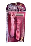 Assured 6-BLADE Disposable Razors For Women, 2-CT. Packs. Fixed Price $9.00.