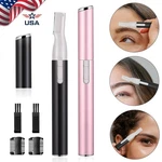 Women's Electric Brows Trimmer Razor Hair Remover Facial Face Eyebrow Epilator. Fixed Price $10.46.