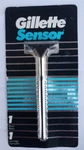 Original Gillette Sensor Razor Refill Cartridge Silver Metal Handle Made Usa. Fixed Price $84.99.