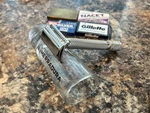 Razorock German Slant Safety With 100MM Handle, Blades & Vintage Caddy. Fixed Price $40.00.