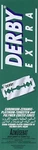 Derby Extra Stainless Steel Double Edge Razor Blades 100. Fixed Price $12.40.