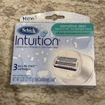 Schick Intuition 3 All One Cartridges Sensitive Skin Brand New. Fixed Price $10.00.