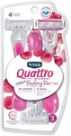 9 Razors 3 Packs Of Schick Quattro Disposable 4-ULTRA Thin Blades. Fixed Price $17.99.