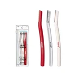 Kiss New York Eyebrow Razor Trimmer Facial Hair Shaper Remover, 3PCS, Silver. Fixed Price $16.87.