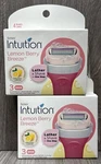 Lot Of 2 Schick Women's Intuition Advanced Moisture 6 Refills Lemon Berry Breeze. Fixed Price $15.99.