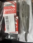 The Shave Factory Straight Edge Razor With Dorco Red Single Blades. Fixed Price $10.00.