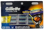 Gillette Proglide Men's Razor Blades (also Fits Power), 12 Refills. Fixed Price $32.99.