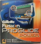 Gillette Fusion Proglide Power Men's Razor Blade Refills 4 Count 5 Shaving. Fixed Price $22.99.